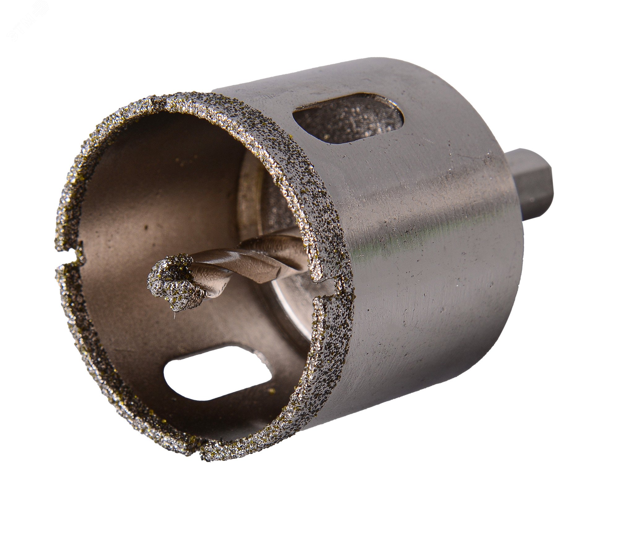 Изображение товара Коронка алмазная по керамограниту и керамике 45 мм Вихрь