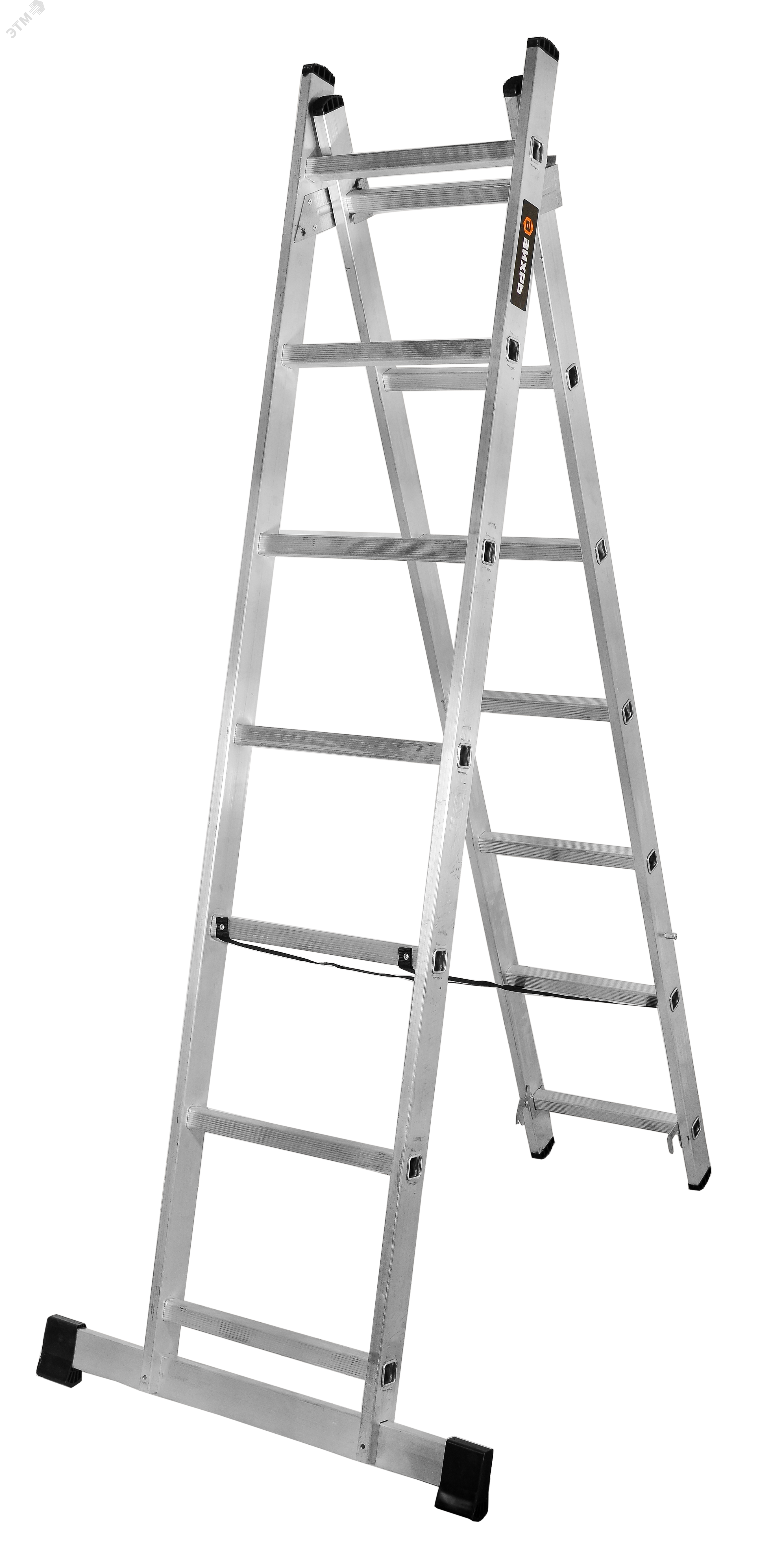 Изображение товара Лестница алюминиевая двухсекционная ВИХРЬ ЛА 2х7