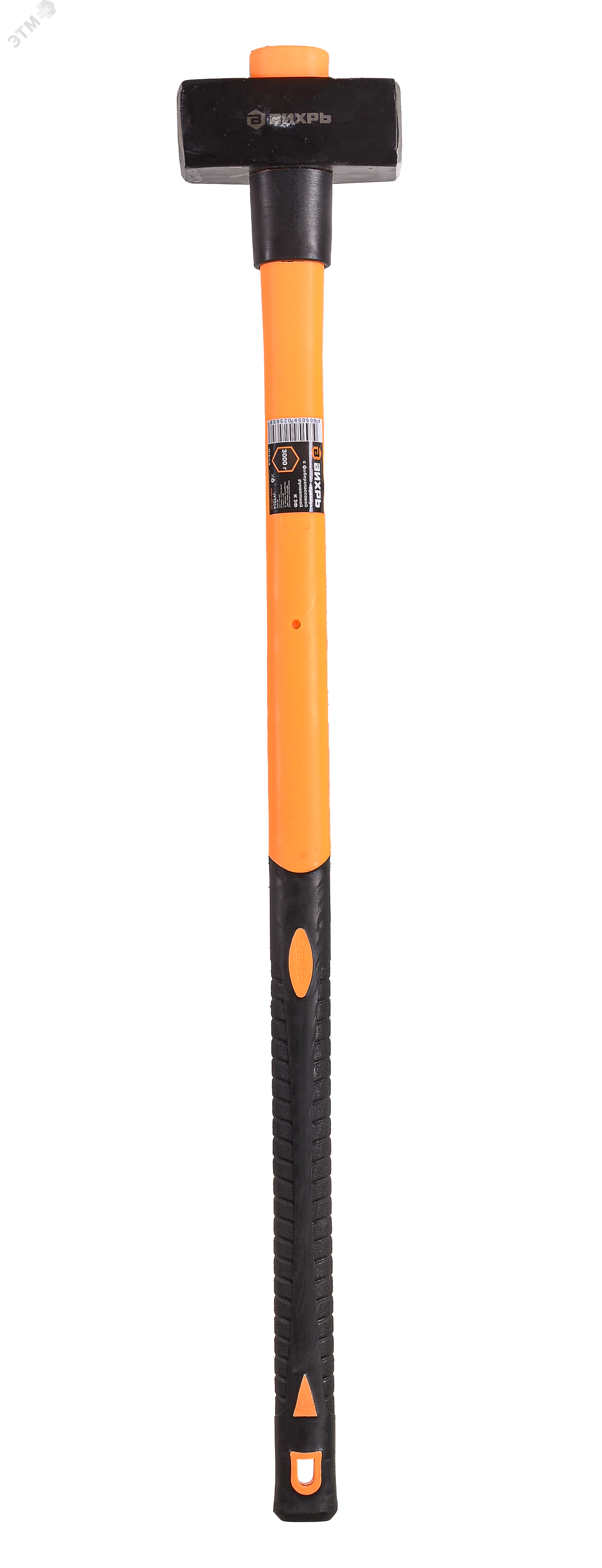 Изображение товара Кувалда К3Ф с фиберглассовой рукояткой ВИХРЬ 4000 г Китай