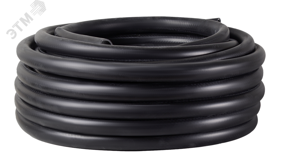 Изображение товара Шланг резиновый армированный, 25x32 - 1,0 - ВГ., бухта 25м (чёрный) ТЭП (шт)