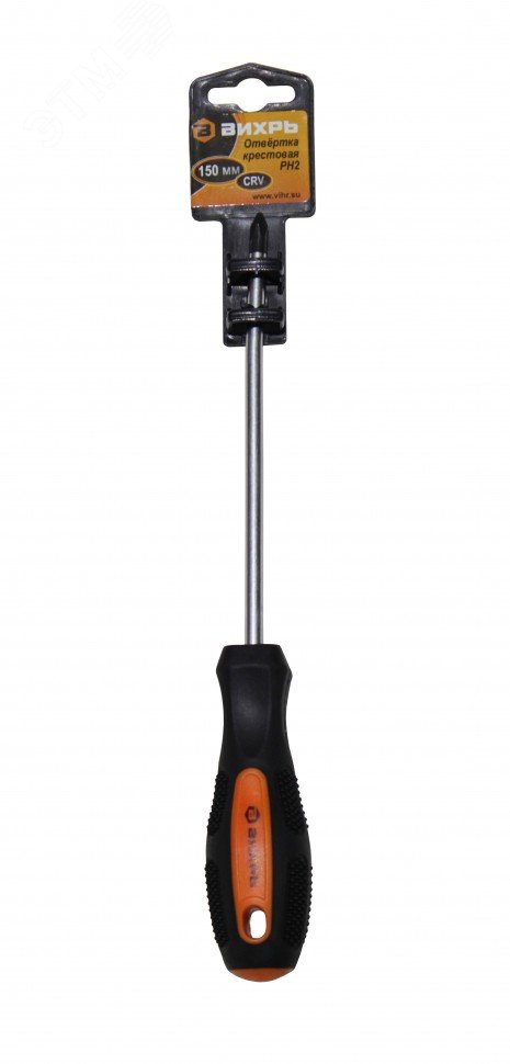 Изображение товара Отвертка крестовая PH2 150 мм (шт)