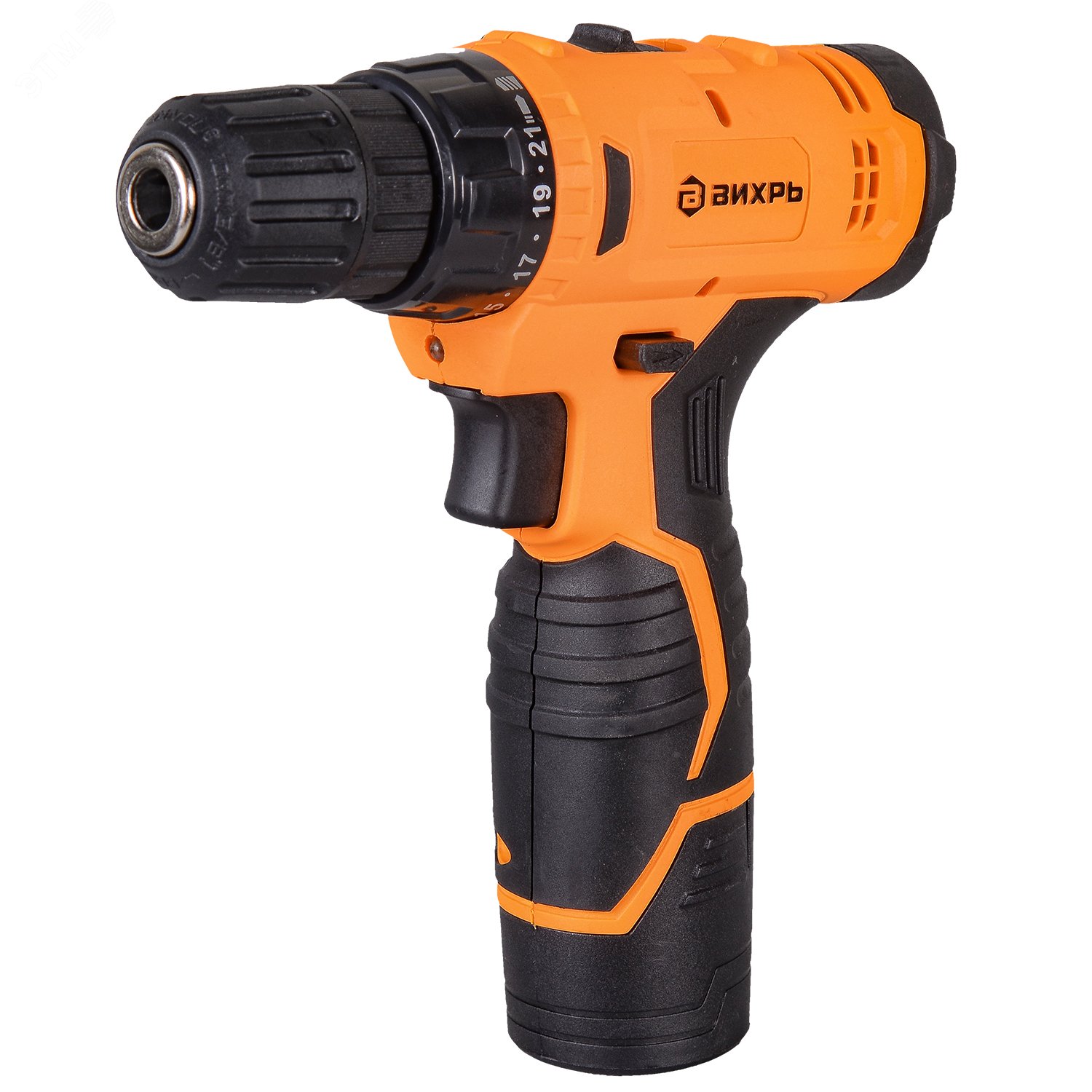 Изображение товара Аккумуляторный шуруповерт Вихрь ДА-12Л-2КН 12 В двухскоростной с режимами