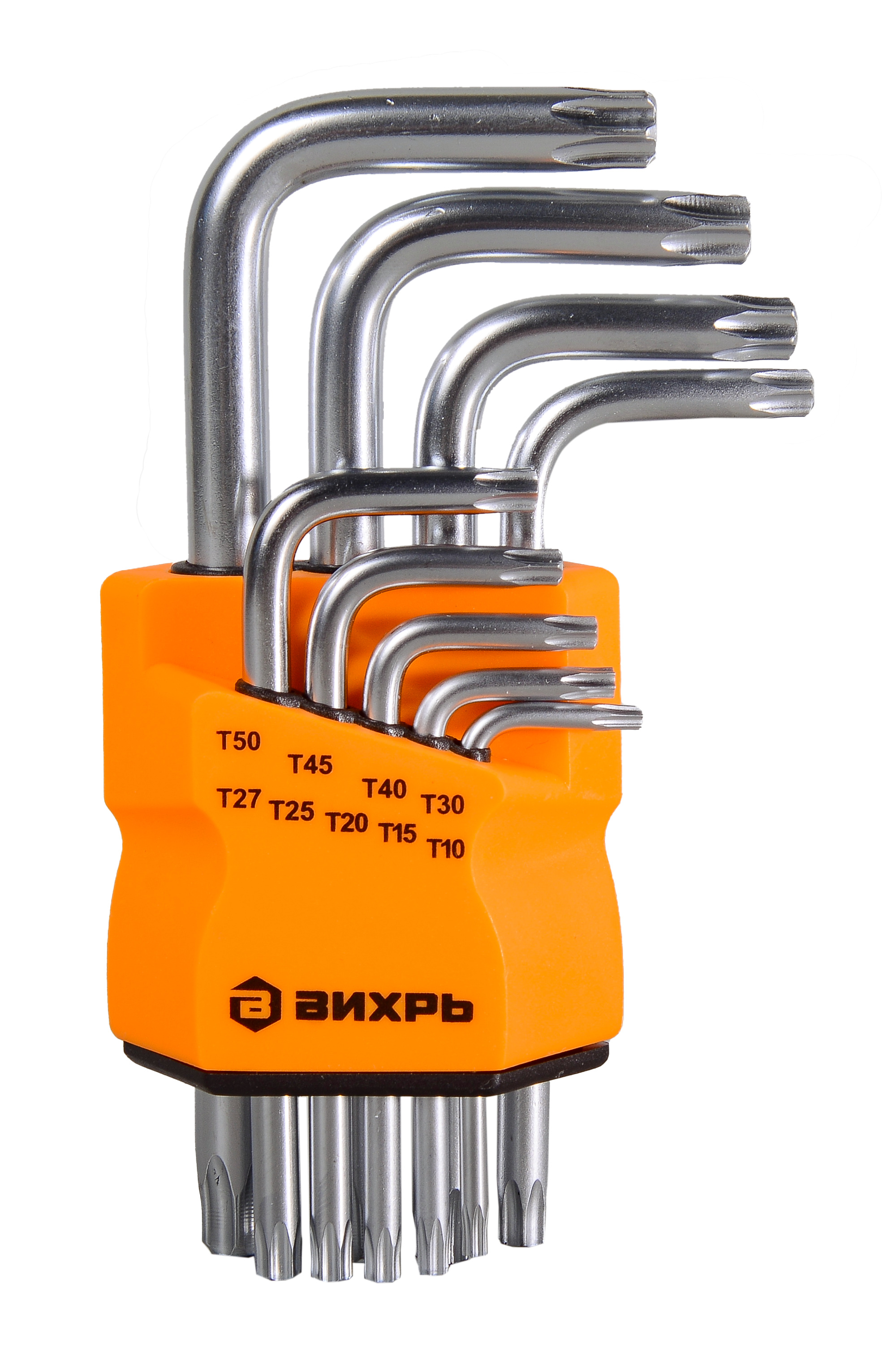 Набор ключей имбусовых Torx , 9 , T10-T50