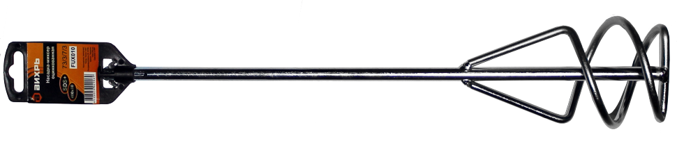 Насадка - миксер оцинкованная 400х80 мм SDS plus