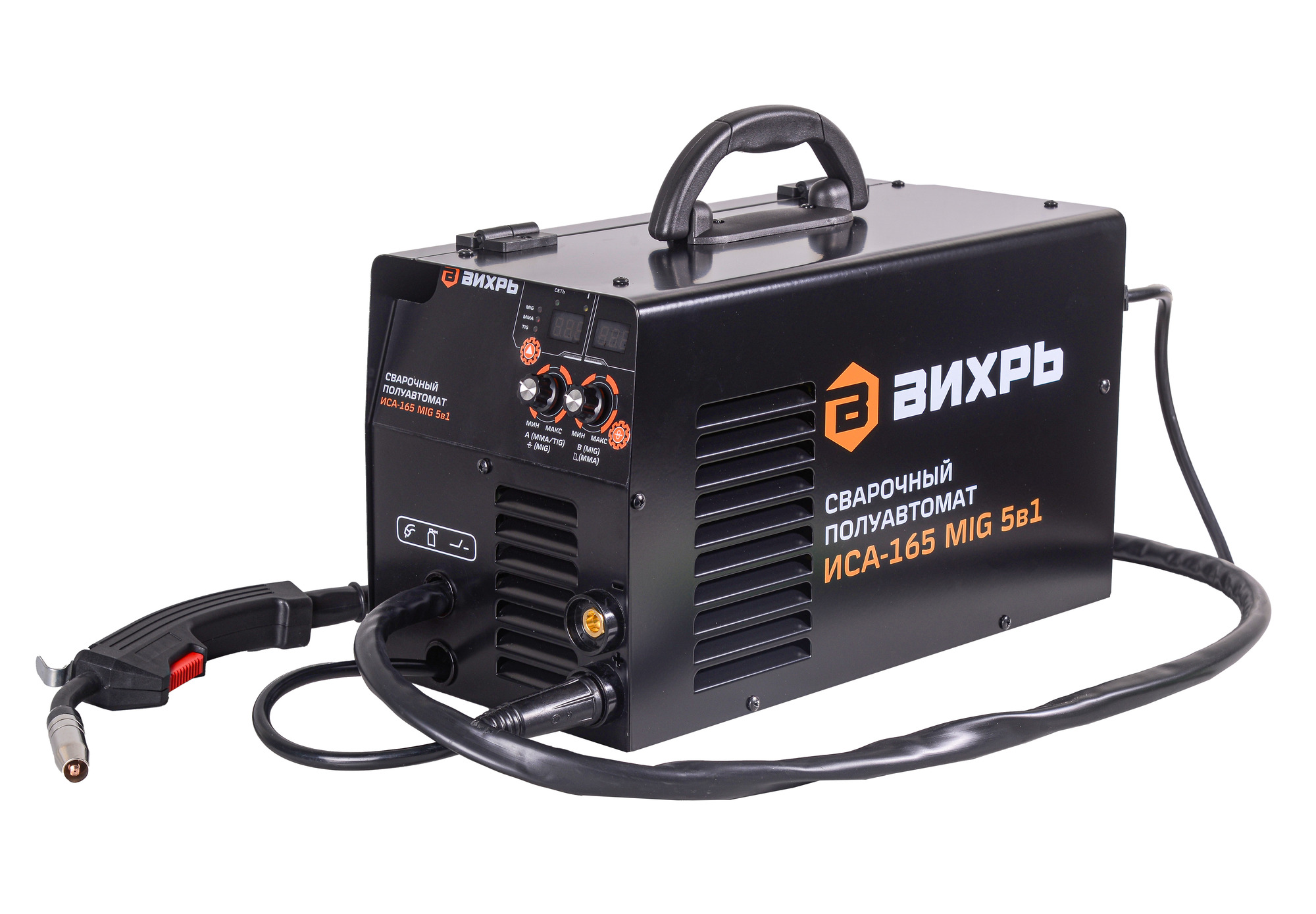 Полуавтомат сварочный ИСА-165 MIG 5в1