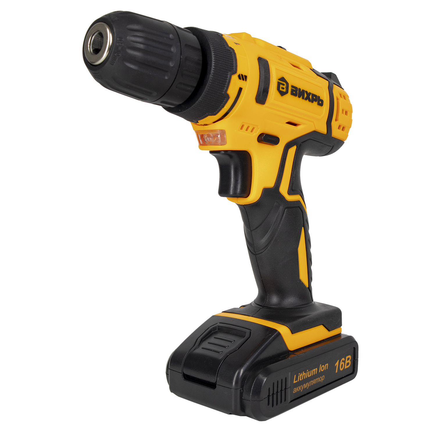 Дрель-шуруповерт аккумуляторная ДА-16Л-2К (2,0 А/ч)