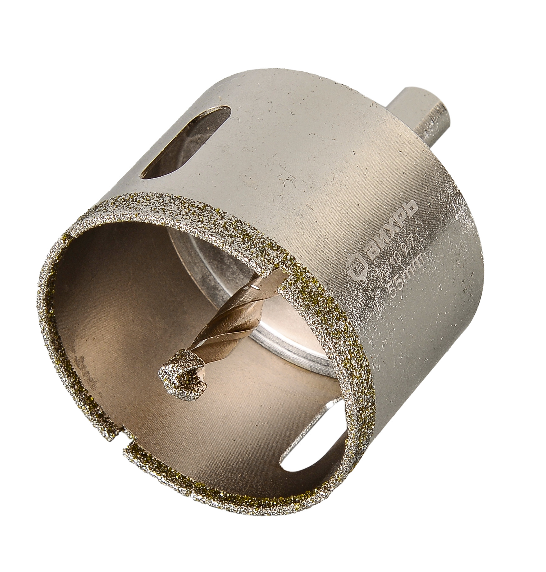 Коронка алмазная по керамограниту/керамике, 55 мм