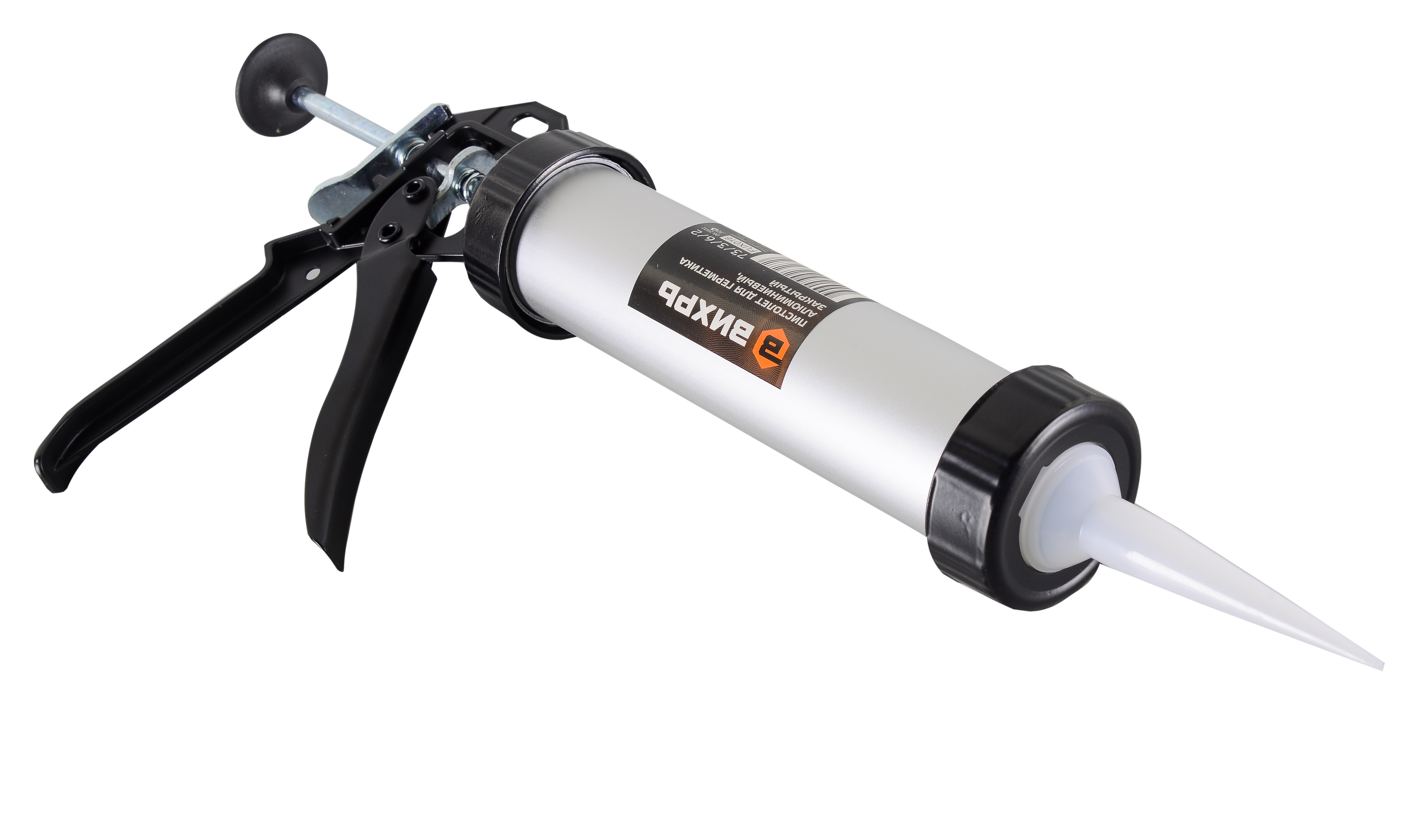 Пистолет для герметика алюминиевый закрытый