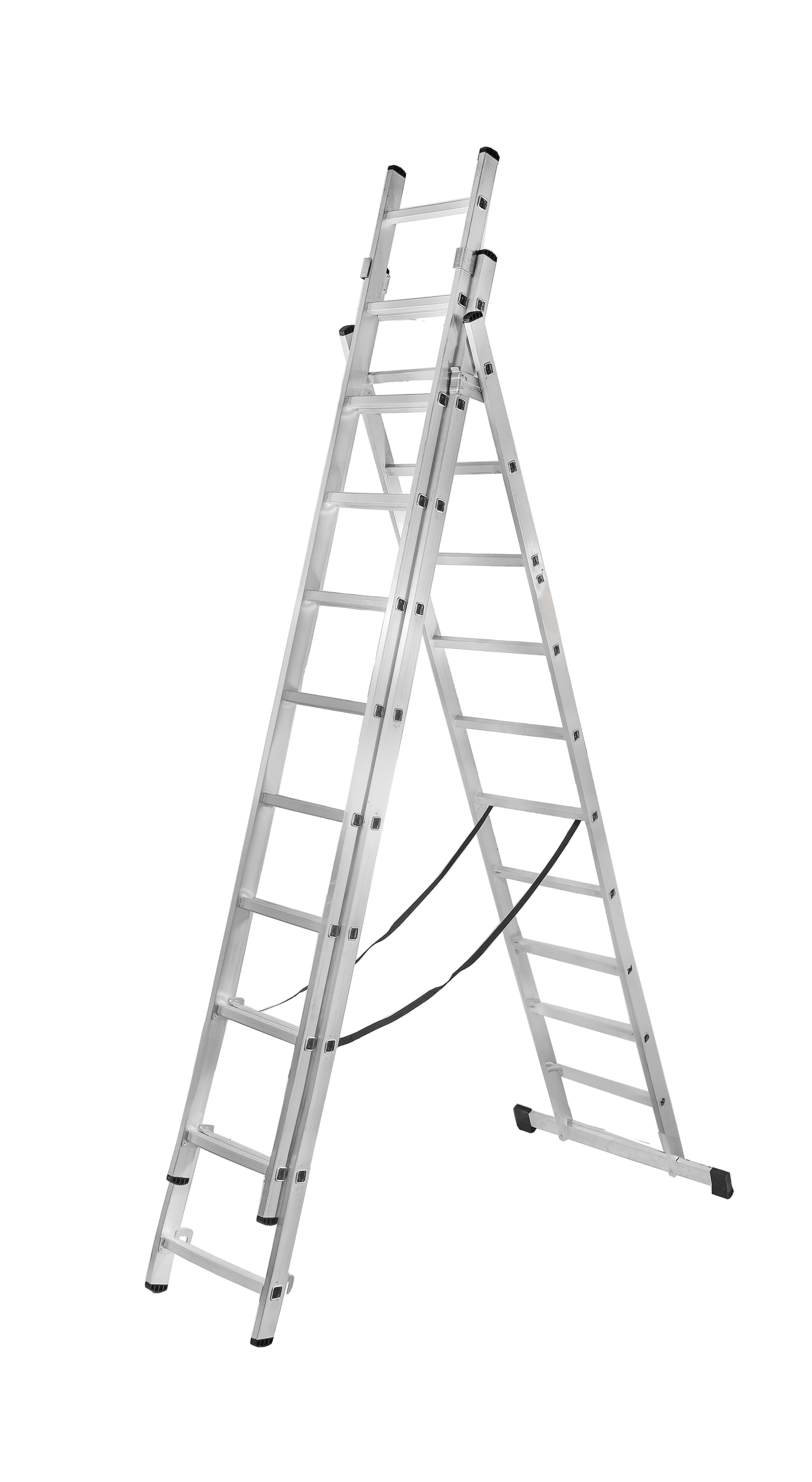 Лестница алюминиевая трехсекционная ЛА 3х11