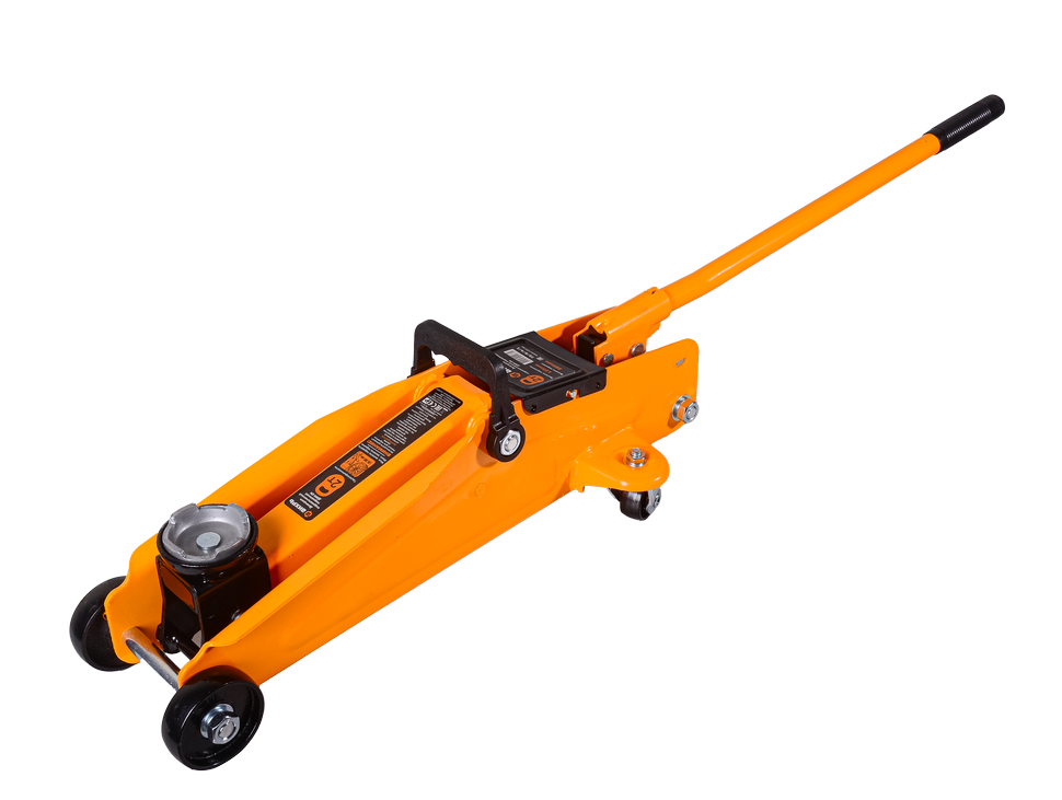 Домкрат гидравлический подкатной ДМК-2К (2 т, 135-385 мм, в кейсе)