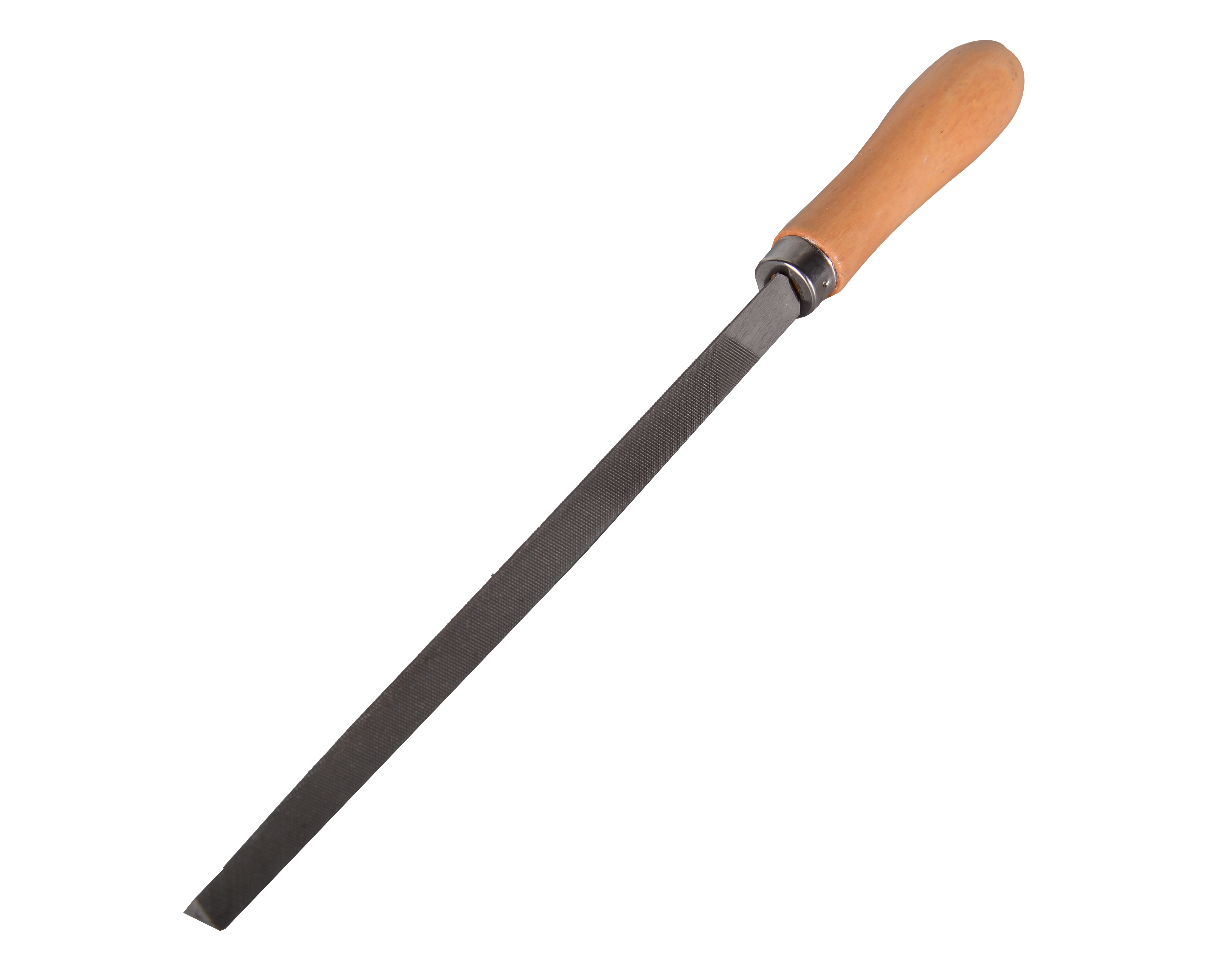 Напильник 200 мм трехгранный деревянная рукоятка