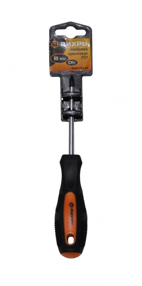 Отвертка крестовая PZ1 80 мм