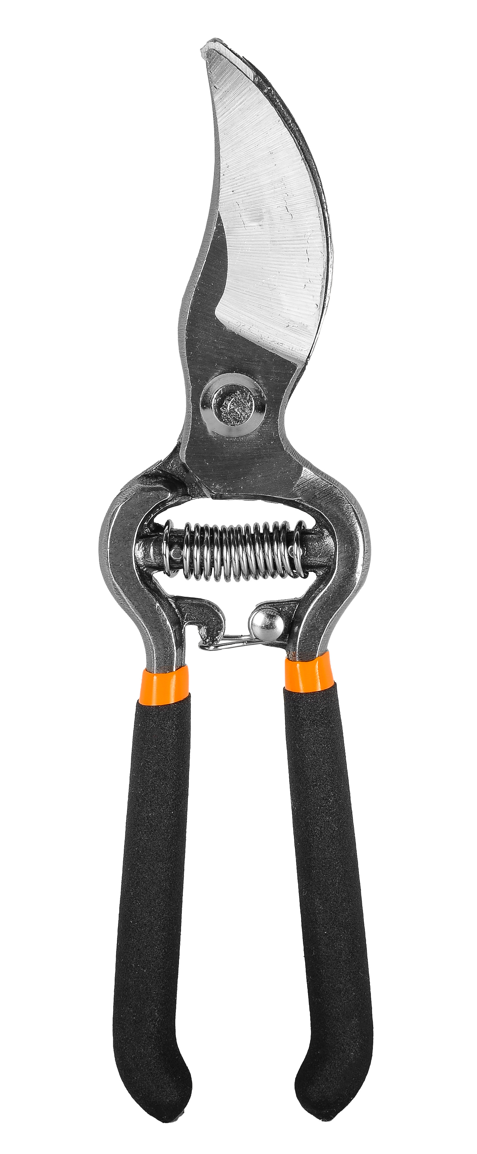 Секатор, 200мм., возвратная пружина, обрезиненные рукоятки