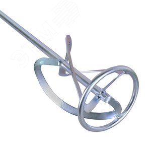 Насадка-миксер оцинкованная 120х600 мм, М14 для строительных смесей - фото 3