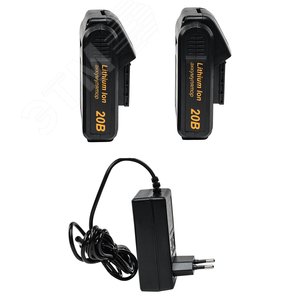 Дрель-шуруповерт аккумуляторная ДА-20Л-2КА с набором оснастки 65 предметов - фото 8