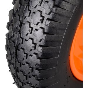 Колесо пневматическое КТ-380-16 (380 мм, d 16мм, для тачек 90-1, 110-1) - фото 3