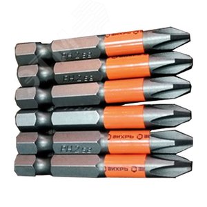 Изображение товара Набор бит PH2 50 мм (10шт) (упак)