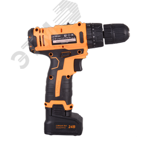 Дрель-шуруповерт аккумуляторная ударная ДА-24Л-2кУ (2,0 А/ч) - фото 4