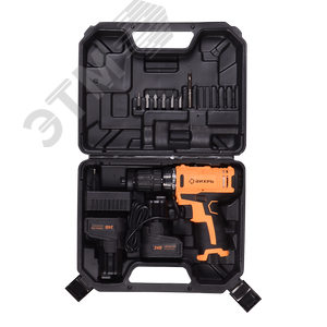 Дрель-шуруповерт аккумуляторная ударная ДА-24Л-2кУ (2,0 А/ч) - фото 8