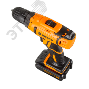 Дрель-шуруповерт аккумуляторная ДА-18Л-2К/Б (2,0 А/ч) (бесщеточный двигатель) - фото 6