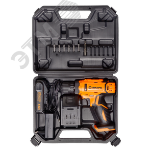 Дрель-шуруповерт аккумуляторная ДА-18Л-2К/Б (2,0 А/ч) (бесщеточный двигатель) - фото 9