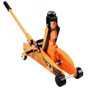 Домкрат гидравлический подкатной ДМК-2,5ФК (2,5 т, 140-390 мм, с фиксатором, в кейсе) - фото 2