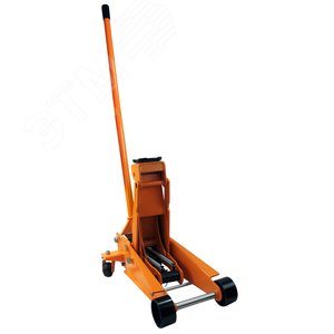 Домкрат гидравлический подкатной ДМК-3Б (3 т, 115-470 мм, быстрый подъём) - фото 1