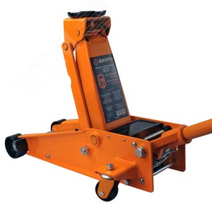 Домкрат гидравлический подкатной ДМК-3Б (3 т, 115-470 мм, быстрый подъём) - фото 3