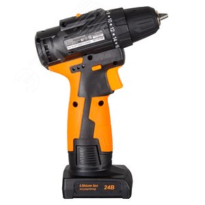Дрель-шуруповерт аккумуляторная ДА-24Л-2К/Б (2,0 А/ч) (бесщеточный двигатель) - фото 3