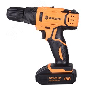 Дрель-шуруповерт аккумуляторная ударная ДА-18Л-2кУ (2,0 А/ч) - фото 2