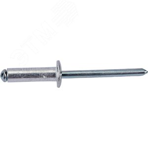 Заклёпки алюминиевые 4,8х16 мм, 50 . - фото 2