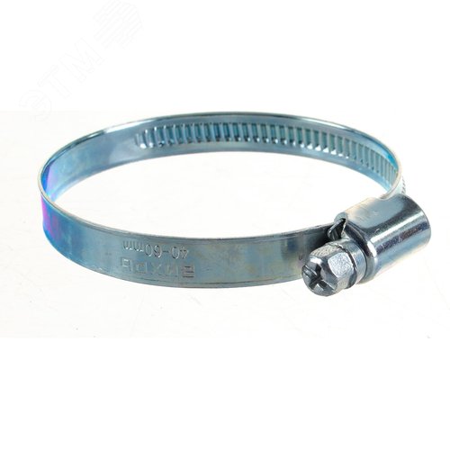 Хомут металлический червячный 40-60, 9мм (25 ) - фото 4