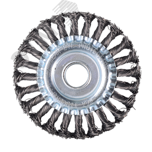 Щётка для УШМ плоская, крученая, 125 мм - фото 2