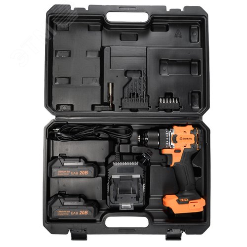 Дрель-шуруповерт аккумуляторная ДА-20Л-2К/БП EA+ - фото 11