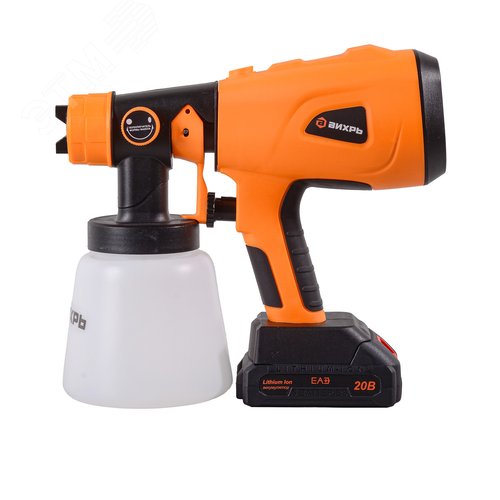 Краскопульт аккумуляторный АКП-20Li - фото 2