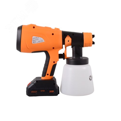 Краскопульт аккумуляторный АКП-20Li - фото 4