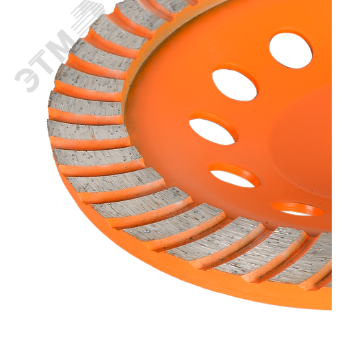 Чашка алмазная зачистная 180 мм Турбо - фото 3