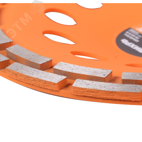 Чашка алмазная зачистная 230 мм двухрядная - фото 2