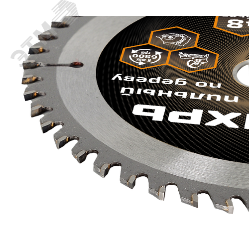 Диск пильный по дереву 160х20 мм,48 зубьев и кольцо 16/20 - фото 3