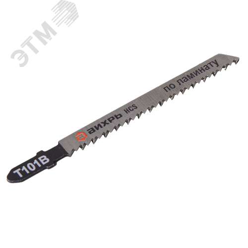 Пилки для лобзика Т101В по ламинату чистый рез 100х75мм (2 шт) - фото 1