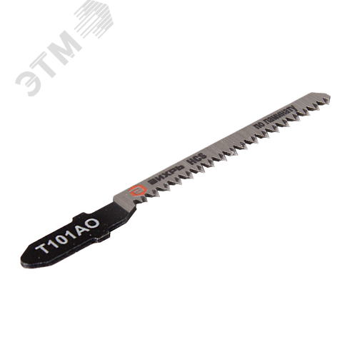 Пилки для лобзика Т101АО по ламинату чистый криволинейный рез 76х50мм (2 шт) - фото 1