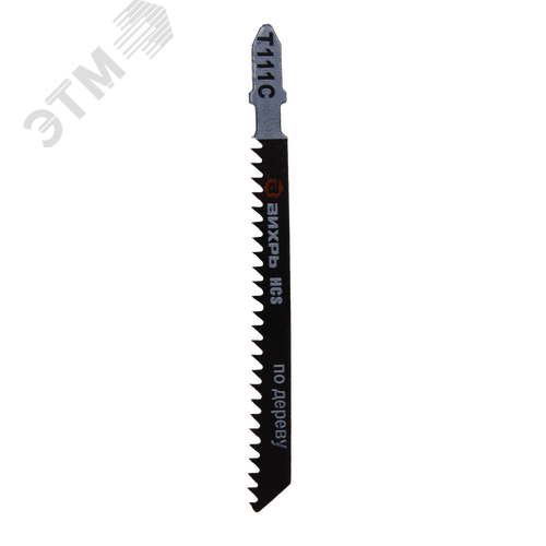 Пилки для лобзика Т111C по дереву грубый рез 100х75мм (2 шт) - фото 1