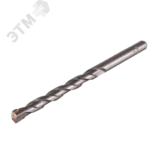 Сверло по бетону 8x120 цилиндрический хвостовик (1 шт в блистере) - фото 2