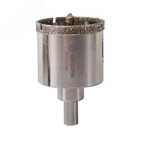 Коронка алмазная по керамограниту/керамике, 45 мм - фото 3