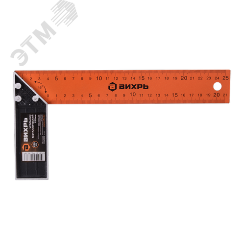 Угольник металлический 250 мм - фото 2