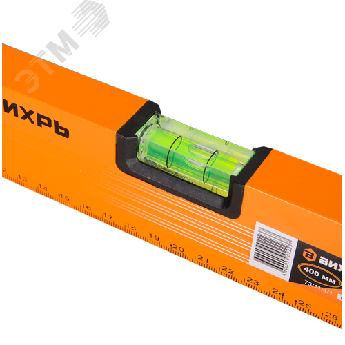 Уровень алюминиевый 400мм фрезерованный 3 глазка - фото 4