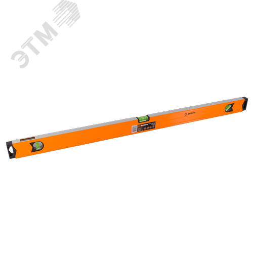 Уровень алюминиевый Магнитный 1000 мм фрезерованный 3 глазка (1 зеркальный) - фото 1