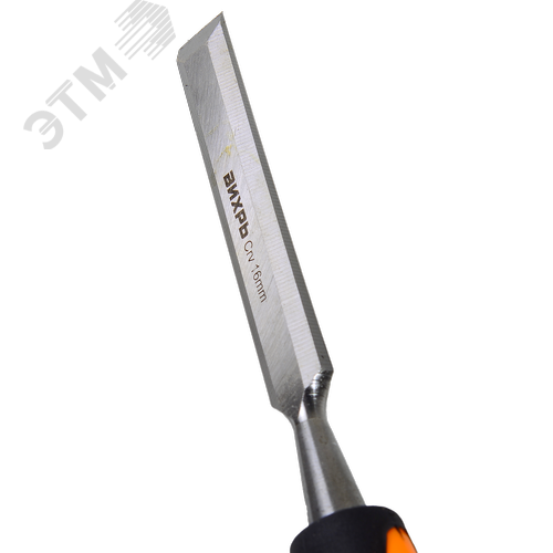 Стамеска-долото 16 мм двухкомпонентная усиленная рукоятка CrV - фото 2