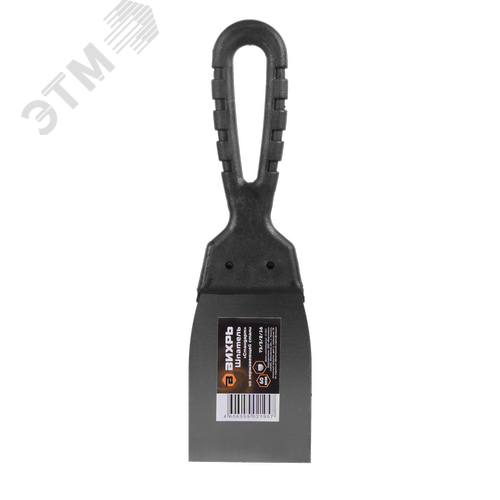 Шпатель нержавеющая cталь пластиковая рукоятка 60мм - фото 2