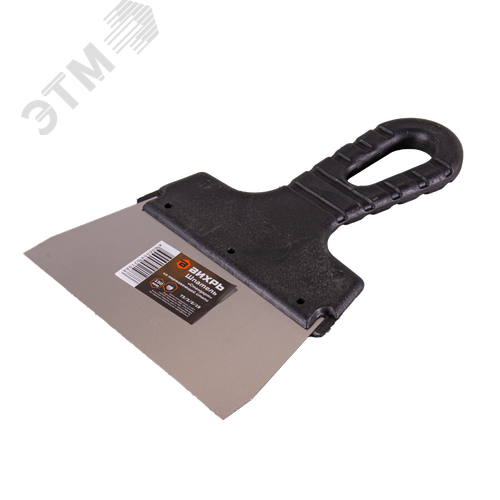 Шпатель нержавеющая cталь пластиковая рукоятка 150мм - фото 1